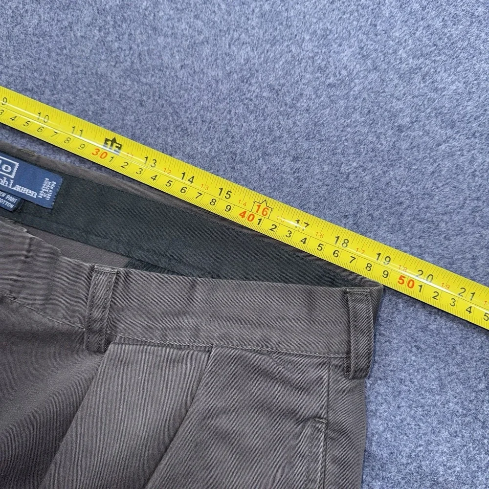 Vintage Polo Ralph Lauren Chino Andrew Pant Mens 40x24 Pleated 90s